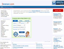 Tablet Screenshot of 1branson.com